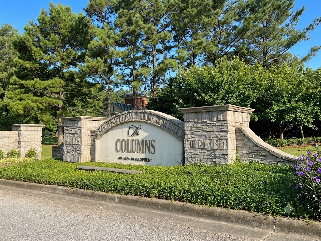 The Columns neighborhood in Millbrook, Alabama